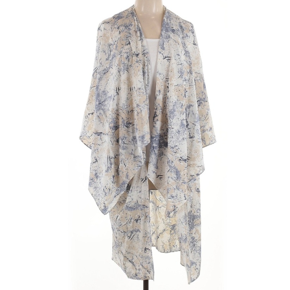 Style Rack Blue and Gray Kimono